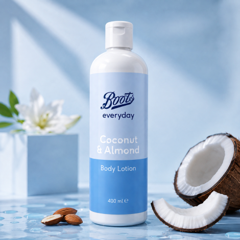 Boots Everyday Coconut Almond Body Lotion 400ml