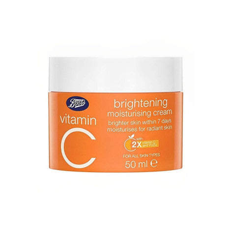 Boots Vitamin C Brightening Moisturising Cream 50 ml