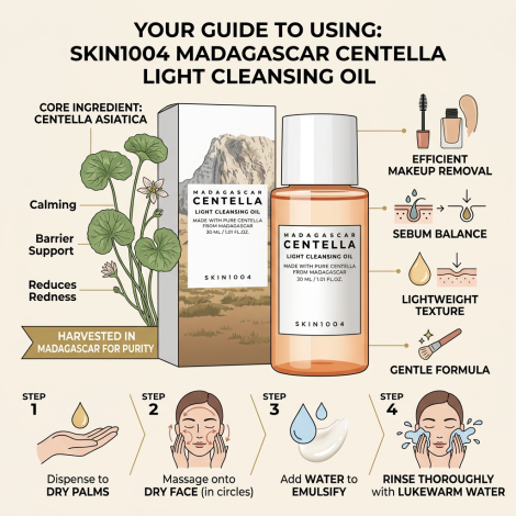 Skin1004 Madagascar Centella Light Cleansing Oil 30ml