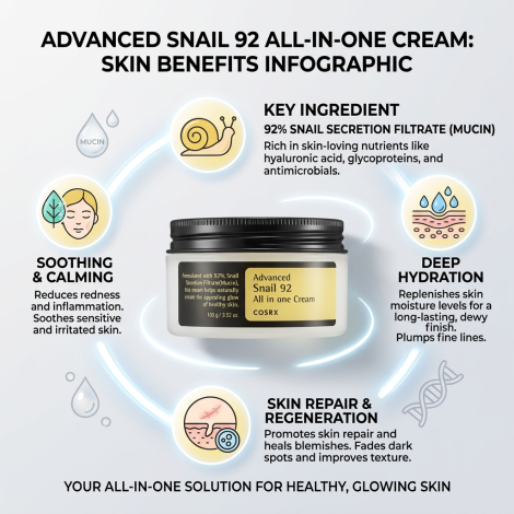 COSRX Advanced Snail 92 All In One Cream 100g