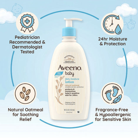 Aveeno Baby Daily Moisture Lotion 532ml