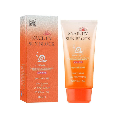 Jigott Snail UV Sun Block  SPF 50+PA+++ 70ml