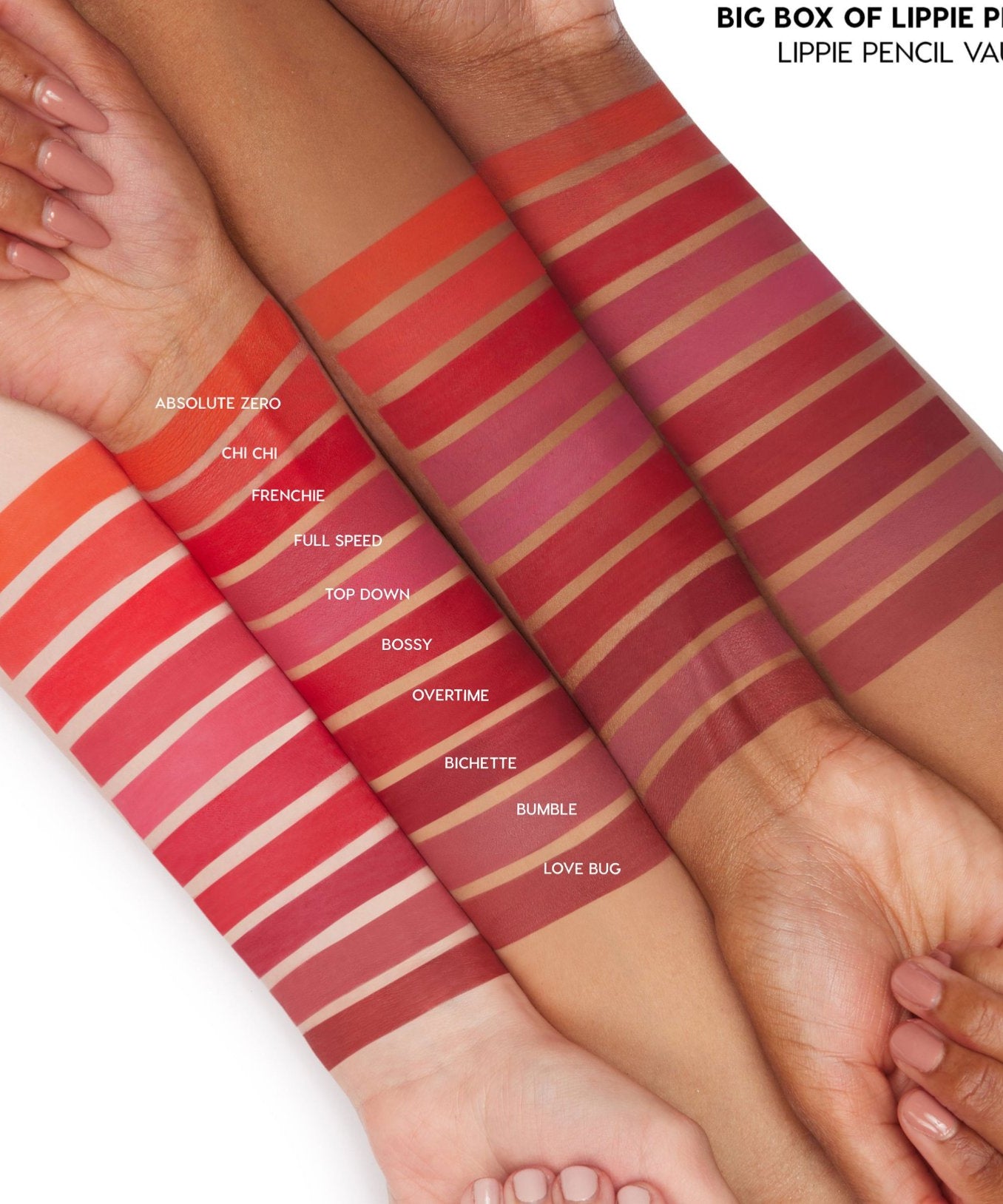 ColourPop The Big Box of Lippie Pencils Vault 40pc