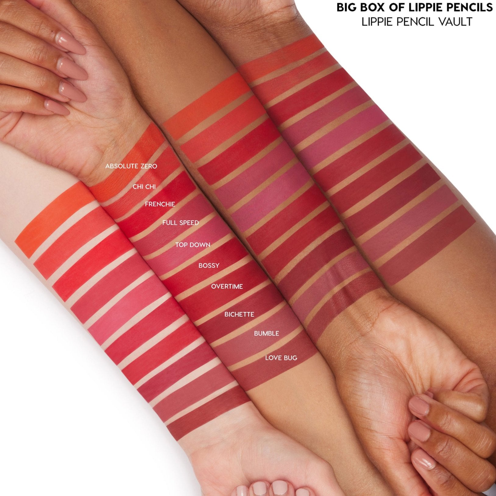 ColourPop The Big Box of Lippie Pencils Vault 40pc
