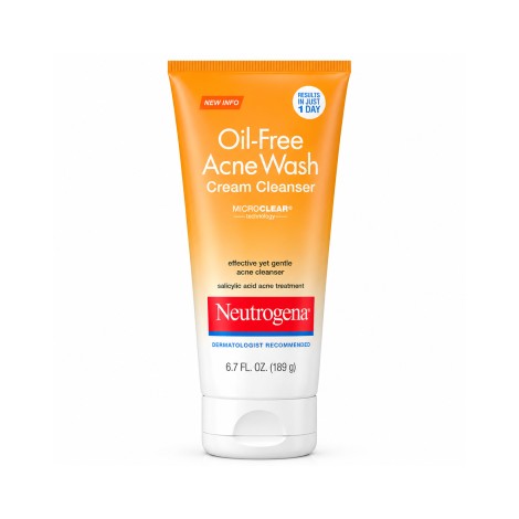 Neutrogena Oil-Free Acne Wash Cream Cleanser 189g