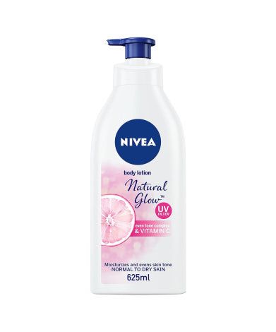 Nivea Natural Glow UV Filter Body Lotion 625ml