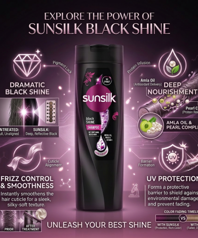 Sunsilk Black Shine Shampoo 300ml