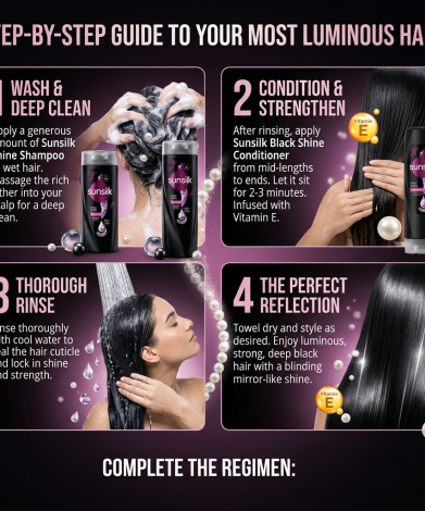 Sunsilk Black Shine Shampoo 300ml