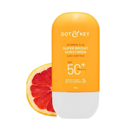 Dot & Key Vitamin C + E Super Bright Sunscreen SPF50+ PA++++ 80g