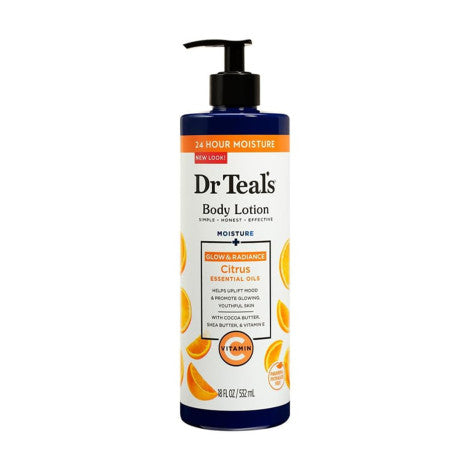 Dr Teal’s Moisture + Glow & Radiance Vitamin C Body Lotion 532ml