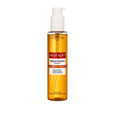L'Oreal Revitalift Vitamin C + Salicylic Acid Brightening Cleanser 150ml