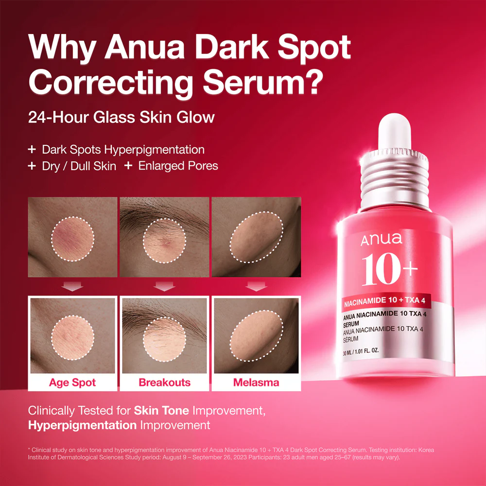 Anua Niacinamide 10 TXA 4 Serum for Brightening and Dark Spots 10ml