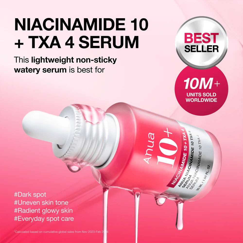 Anua Niacinamide 10 TXA 4 Serum for Brightening and Dark Spots 10ml