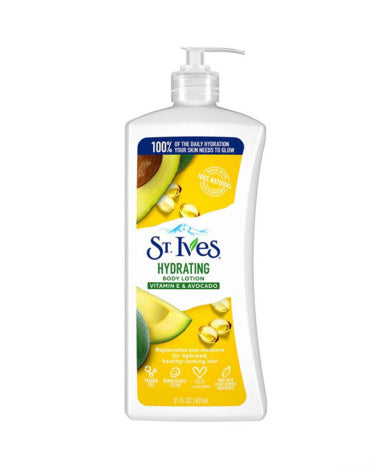 St. Ives Hydrating Hand & Body Lotion Moisturizer 621ml