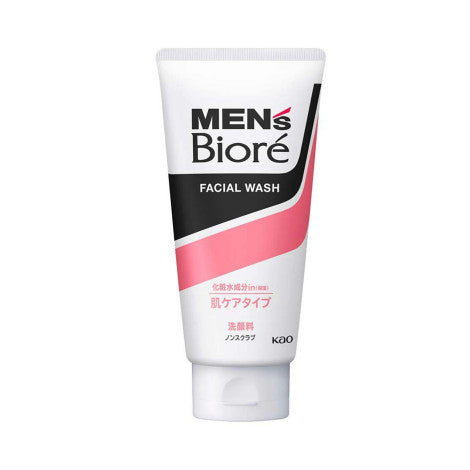 Biore Men's Skin Care Facial Wash 130g