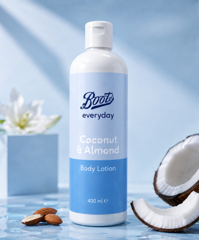 Boots Everyday Coconut Almond Body Lotion 400ml