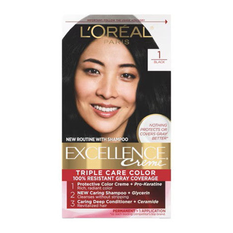 Loreal Hair Colour Excellence - 1 Black