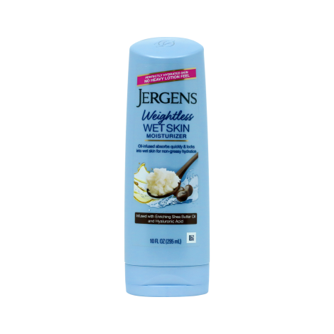 Jergens Weightless Wet Skin Shea Butter Moisturizer 295ml