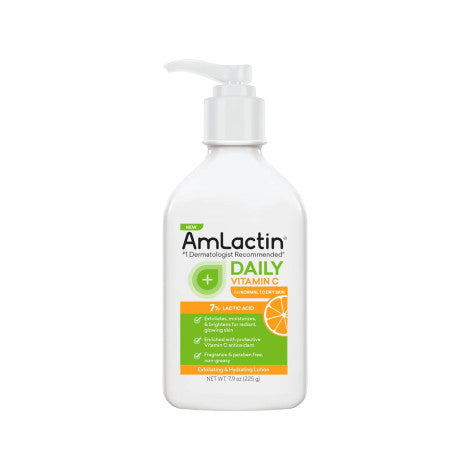 AmLactin Daily Vitamin C Exfoliating & Hydrating Lotion 225g