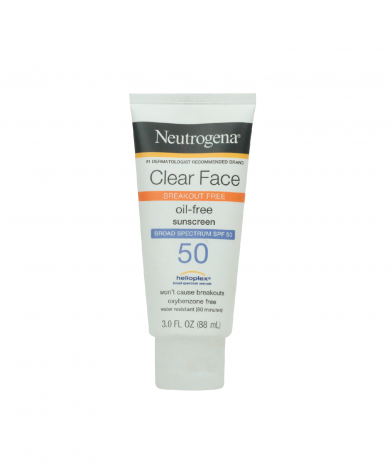 Neutrogena Clear Face Sunscreen SPF 50 88ml