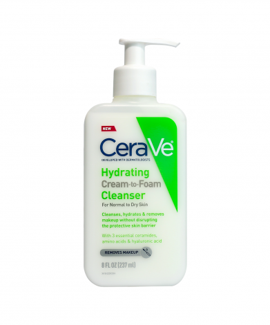 CeraVe Hydrating Cream To Foam Cleanser 237ml