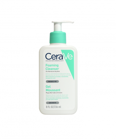 Cerave Foaming Cleanser For Normal to Oily Skin 236ml