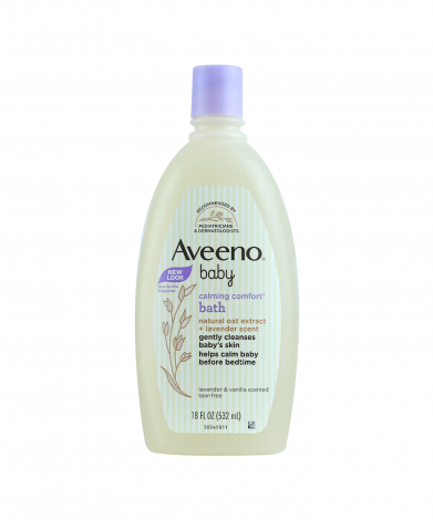 Aveeno Baby Calming Comfort With Lavender & Vanilla Scent Bath Wash 532ml
