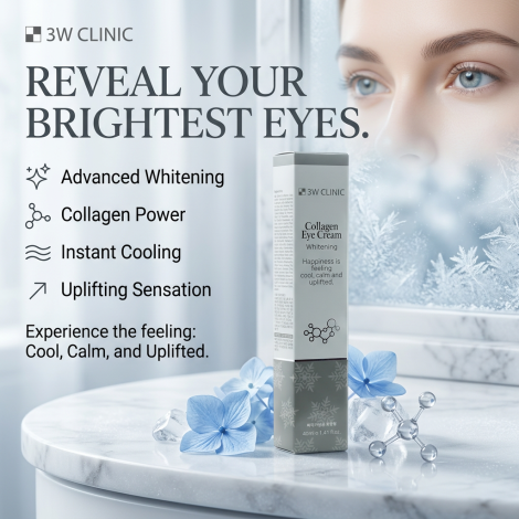 3W Clinic Collagen Whitening Eye Cream 40ml