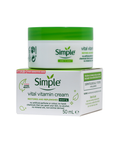 Simple Kind To Vital Vitamin Night Cream 50ml
