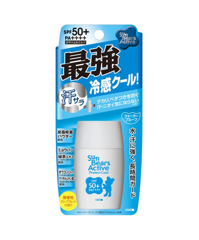 Omi Brotherhood Sun Bears Active Protect Cool Sunscreen SPF 50+ PA++++ 30g