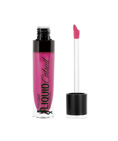 Wet n Wild Mega Last Liquid Catsuit Matte Lipstick - Nice To Fuchsia