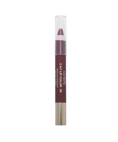 Miss & Mrs. Nina Flat Matte 2 in 1 Lip Color - 06