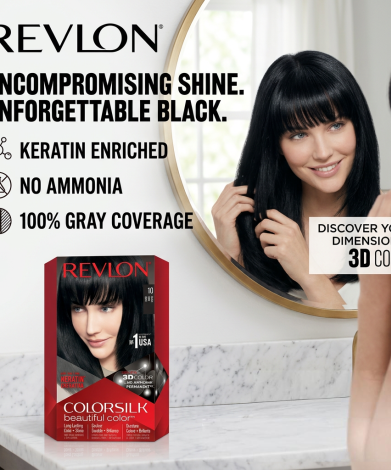 Revlon Colorsilk Beautiful Hair Color - 10 Black