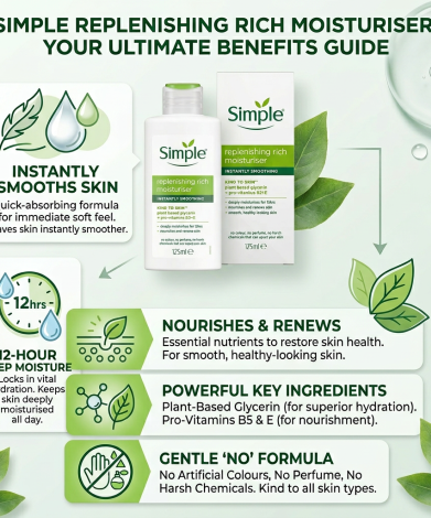 Simple Kind To Skin Replenishing Rich Moisturiser 125 ml