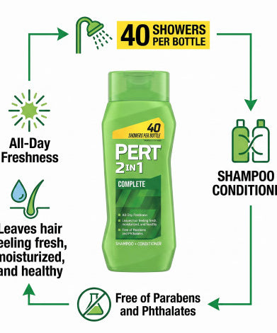 Pert Complete 2in1 Shampoo + Conditioner 400ml