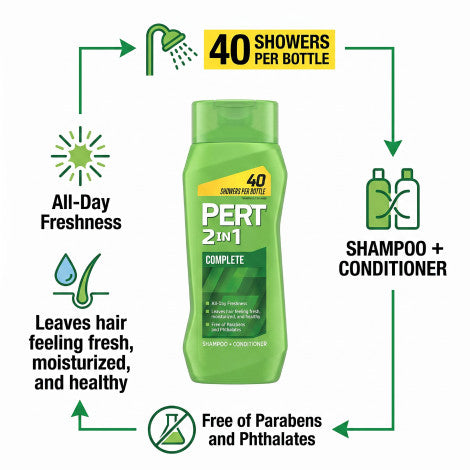 Pert Complete 2in1 Shampoo + Conditioner 400ml