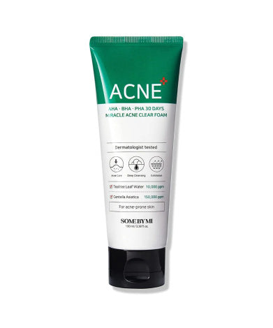 Some By Mi AHA BHA PHA Miracle Acne Clear Foam 100ml
