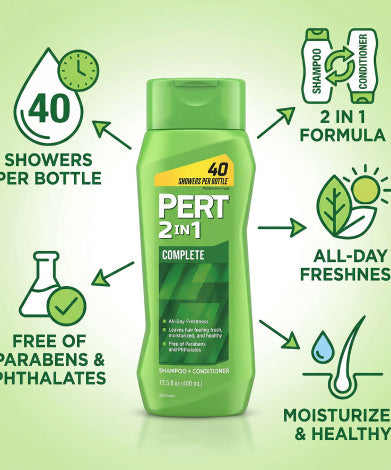 Pert Complete 2in1 Shampoo + Conditioner 400ml