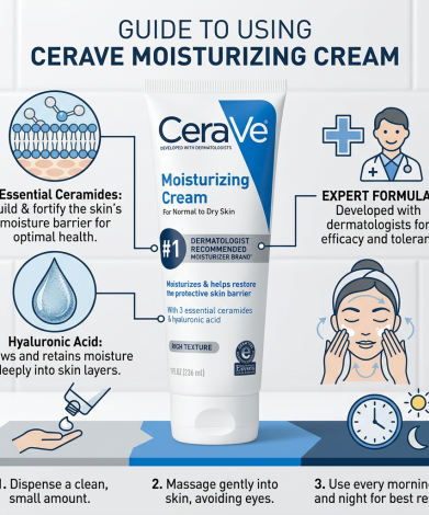 Cerave Moisturizing Cream For Normal To Dry Skin 236ml