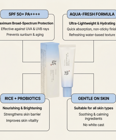 Beauty of Joseon Relief Sun Aqua Fresh Rice + B5 SPF50+ 50ml