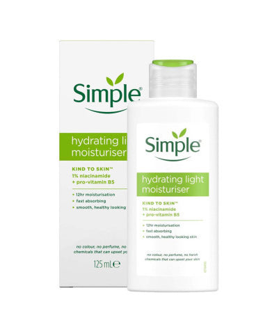Simple Kind To Skin Hydrating Light Moisturiser 125ml