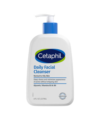 Cetaphil Daily Facial Cleanser For Normal to Oily Skin 237ml