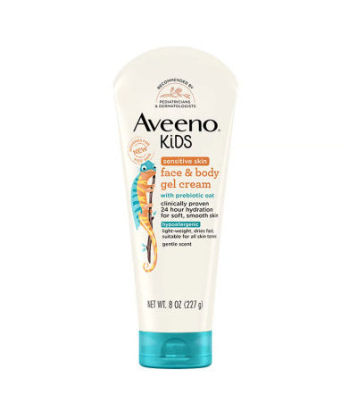 Aveeno Kids Face & Body Gel Cream 227g