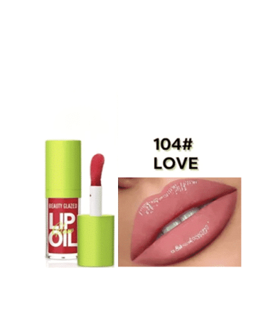 Beauty Glazed Glow Lip Oil 4g  – Love 104