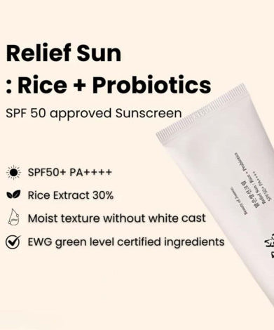 Beauty Of Joseon Rice Probiotics Relief Sun SPF50 50ml