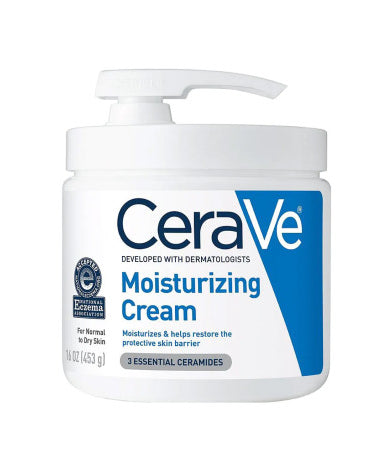 Cerave Moisturizing Cream Pump For Normal to Dry Skin 453g