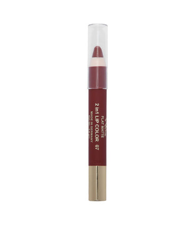 Miss & Mrs. Nina Flat Matte 2 in 1 Lip Color - 07