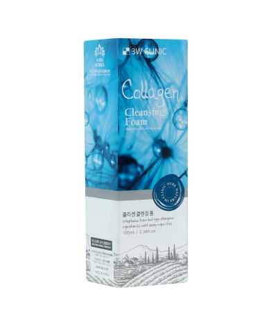 3W Clinic Collagen Cleansing Foam 100ml