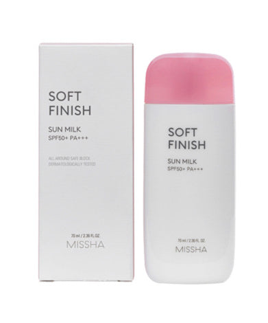 Missha All Around Safe Block Soft Finish Sun Milk SPF50+ PA+++ 70ml