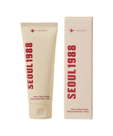 K-Secret Snail Mucin 93% + Rice Seoul 1988 Cream 100ml